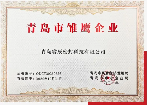 Qingdao Ruichen Sealing Technology Co., Ltd. a fost selectată ca „Eaglet Enterprise” din 2026 Qingdao.